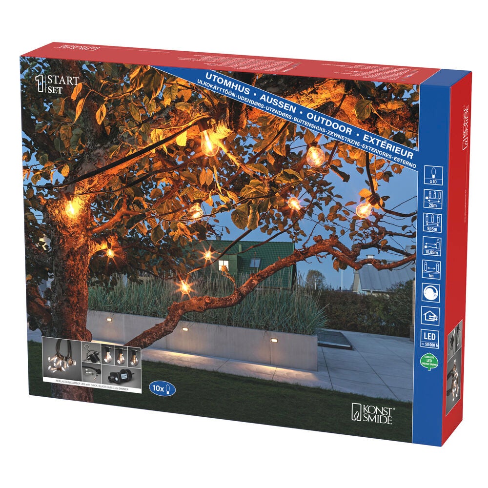 Startset E27 10 LED utbytbar