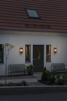 Carpi Wandl. groß E27 schwarz