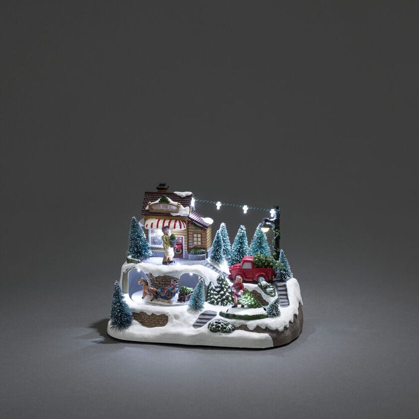 Mekanisk juldekoration LED