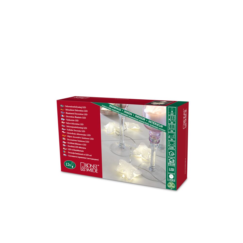 Light set, pap butterflies LED