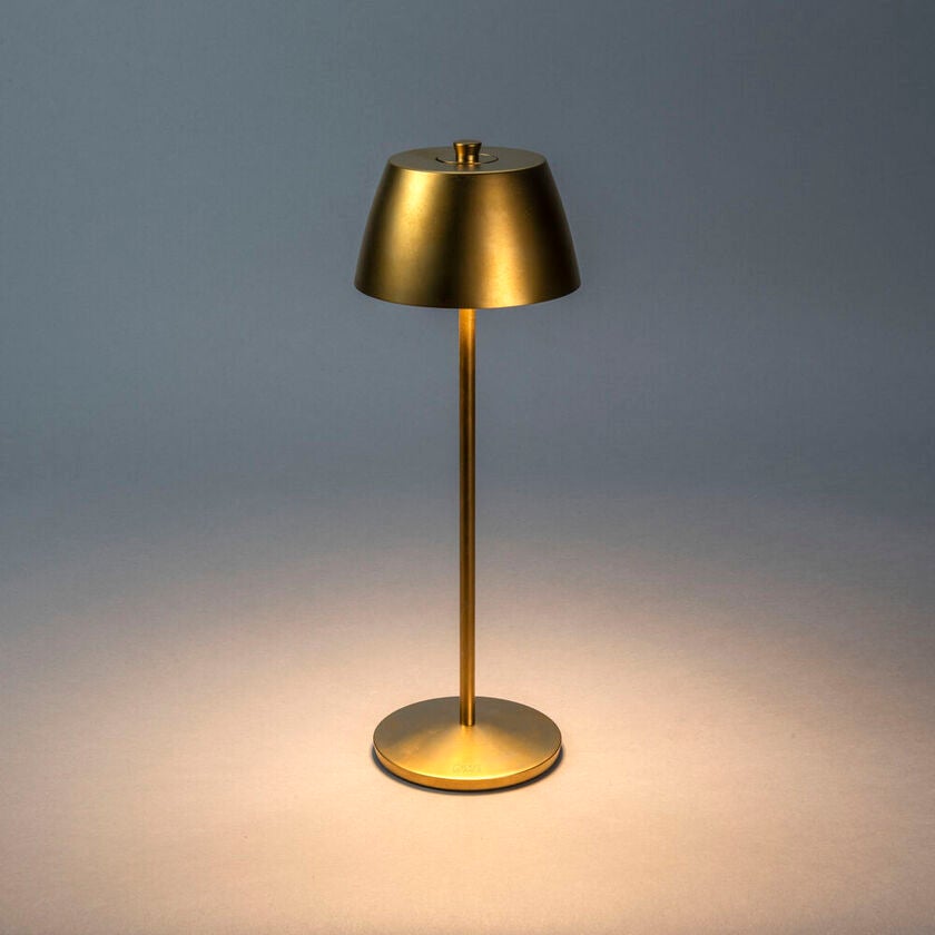 Èze bordslampa Matt Guld USB