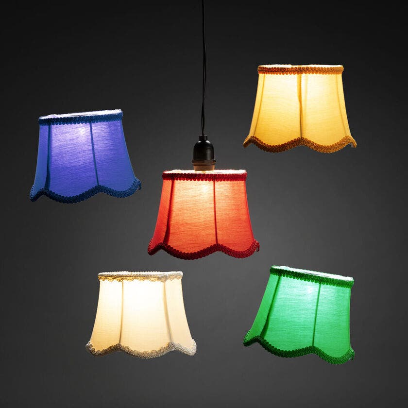 Lampenschirm, klein, 5er-Set