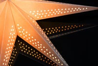 Papierstern, braun, 78cm, 7P