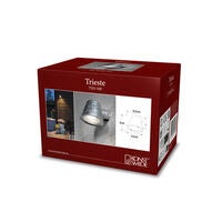 Trieste vägglykta GU10