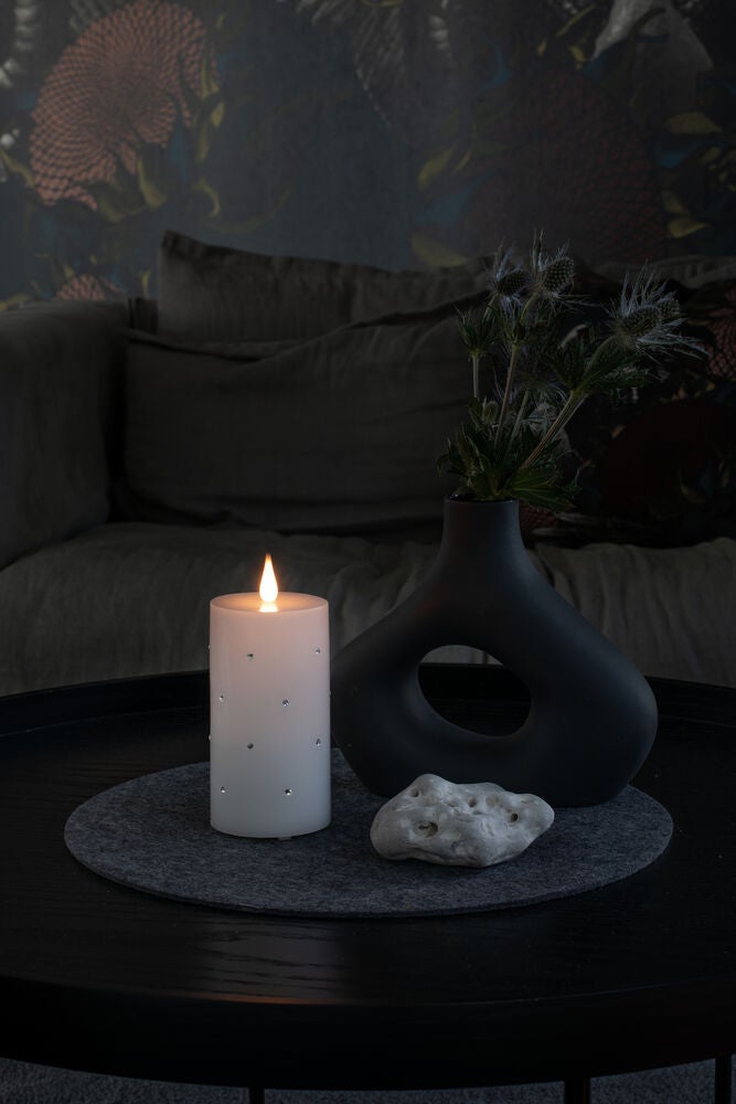 Wax Candle 7.5 x 12cm B/O