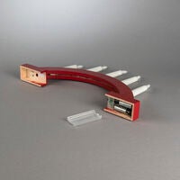 B/O Rot Holzen Candlestick