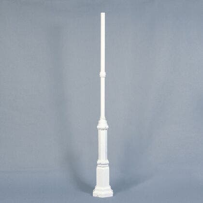 Hercules stolpe vit 2,13 m