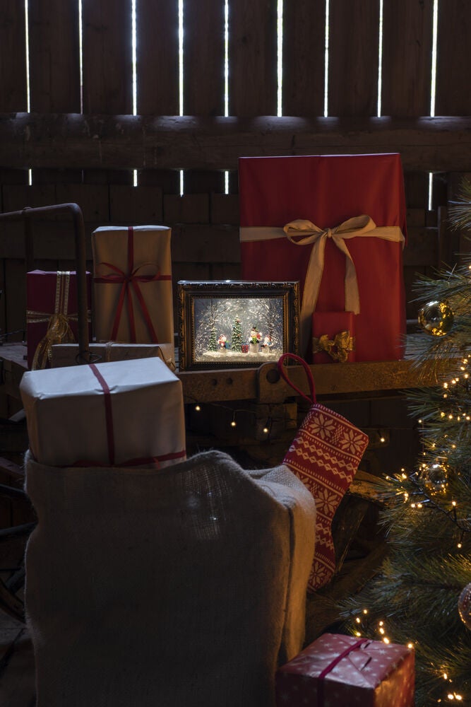 Vattenfylld lykta fotoram