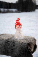 Snögubbe akryl 32cm 32 Led