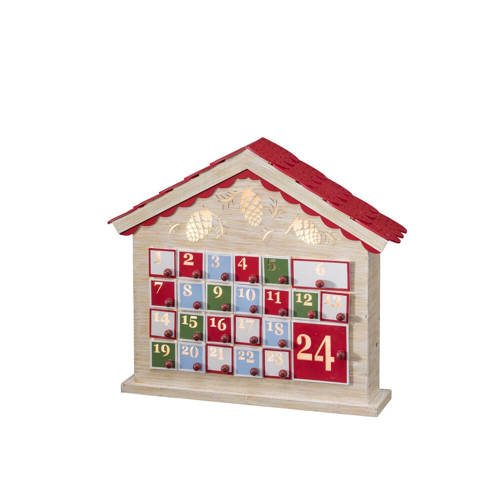 Siluett motiv 29 LED natur