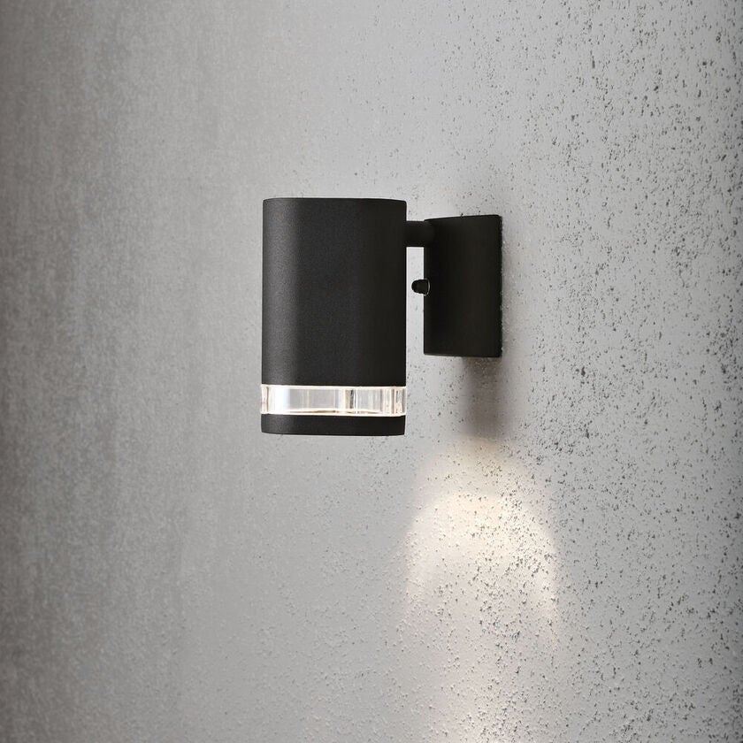 Modena Single Wall Light Black