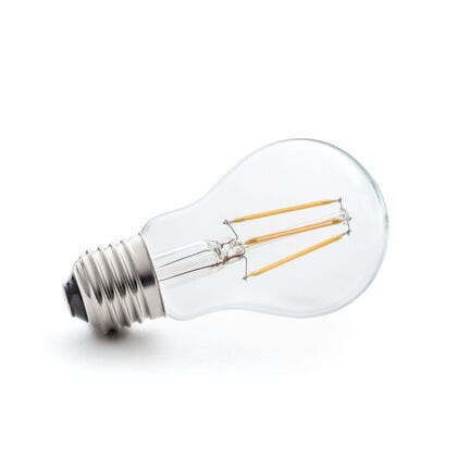 Glödlampa LED E27 60mm klar
