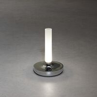 Biarritz bordslampa silver USB