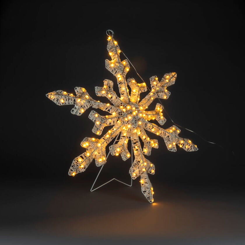 Deco. snowflake outd. 60cm