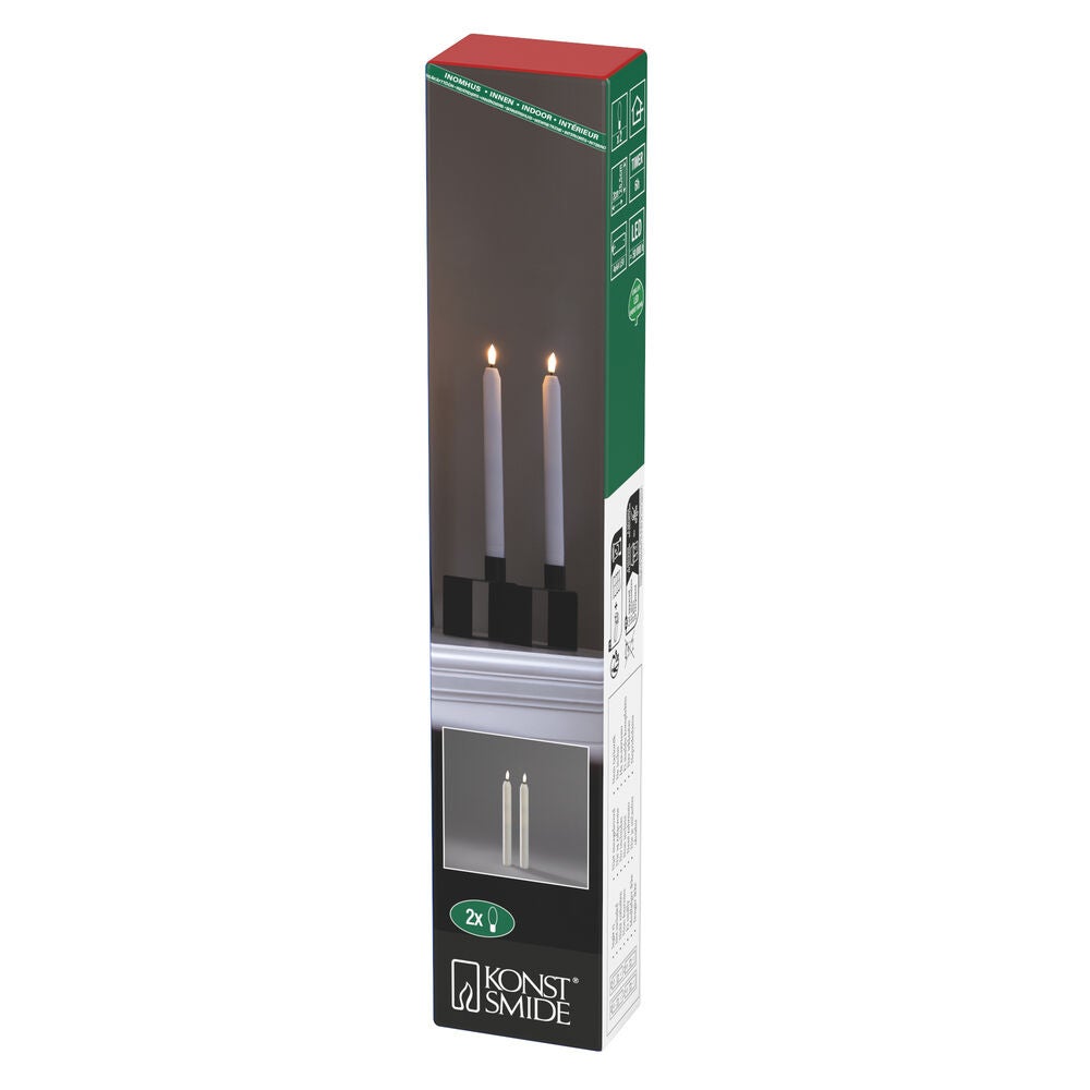 B/O Plastic LED candle sets