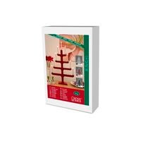 Candlestick with deco rings