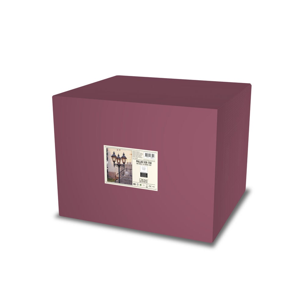 Pallas 3-arm lykta ex stolpe