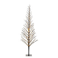 LED Lichterbaum, schwarz