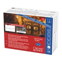 50 Amber LED Start Set Black