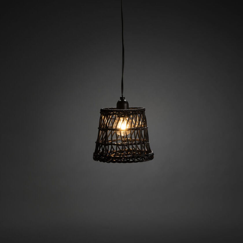 Small Lamp Shade Rattan 5pce