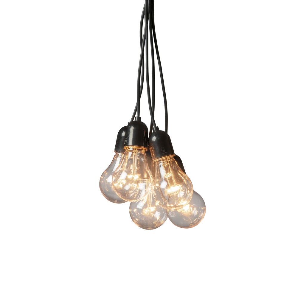 20 Clear Bulb LED Icicle Set