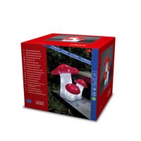 LED Acryl Fliegenpilz, 3er-Set