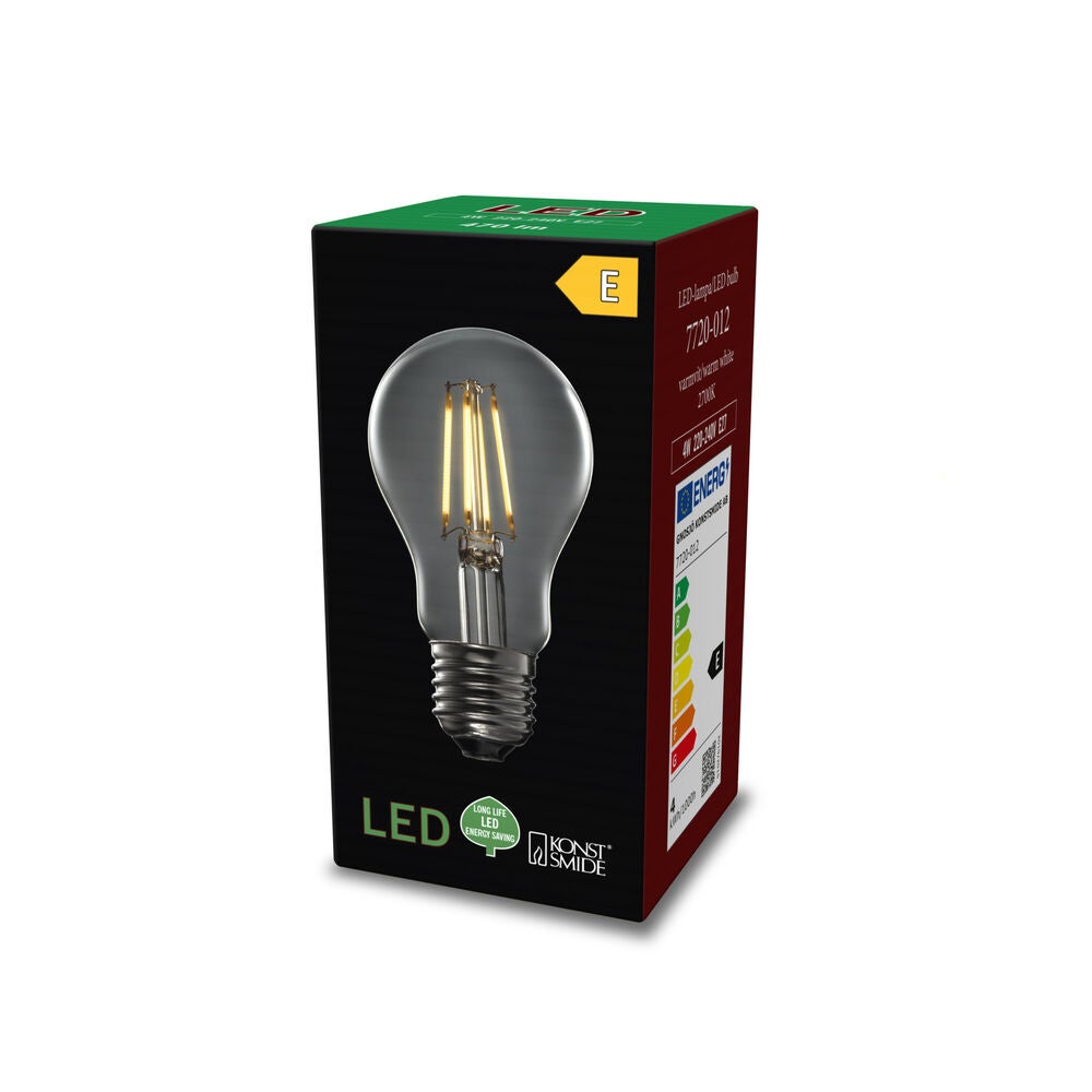 Glödlampa LED E27 55mm glob kl
