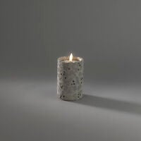 B/O cement candle light LED