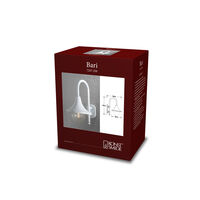 Bari vägglykta ned E27 vit