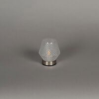 Rechargeable Glass Candle. LED