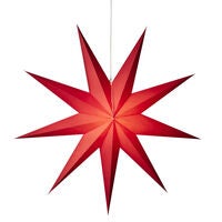 Pappersstjärna röd 115 cm