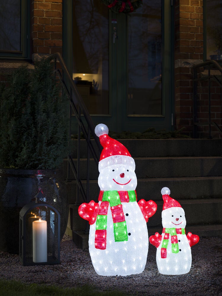 Acrylic Snowman, 50cm, 88 LED