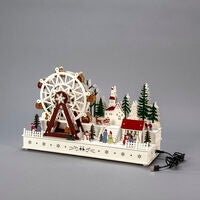 Pariserhjul trä LED batteri