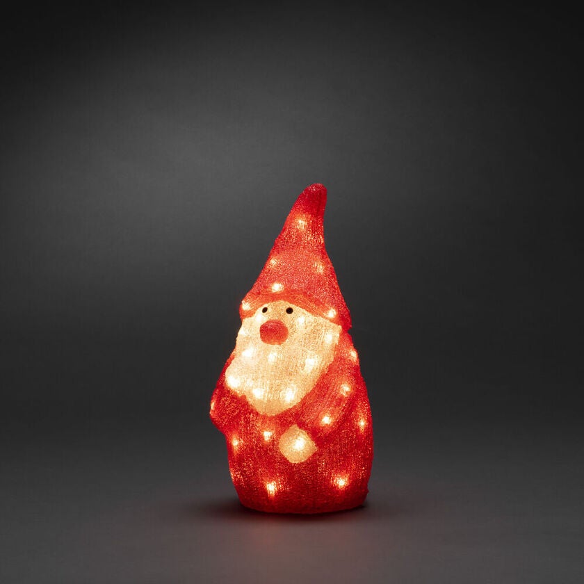 LED Acryl Santa, 38 cm, 40 LED