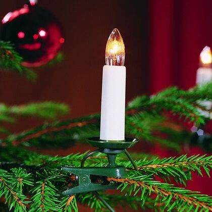 Christmas light set ind DC LED