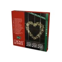 Heart of gold metal, LED