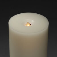 Wax Candle LED 9.6x 18.2cm B/O