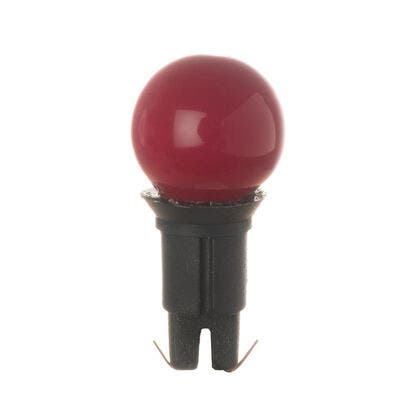 Res.lampa pi 7V 1,2W röd