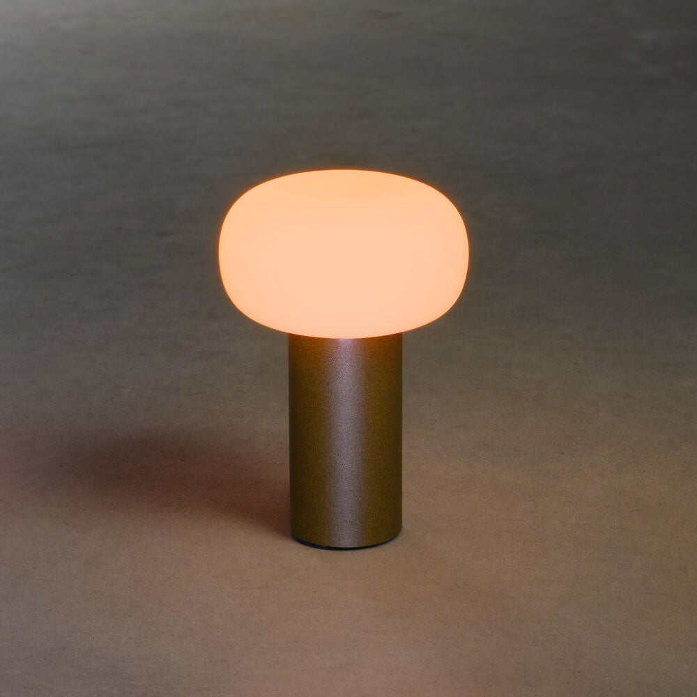 Antibes bordslampa rost USB