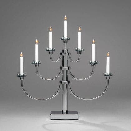 7 Bulb Metal Candlestick