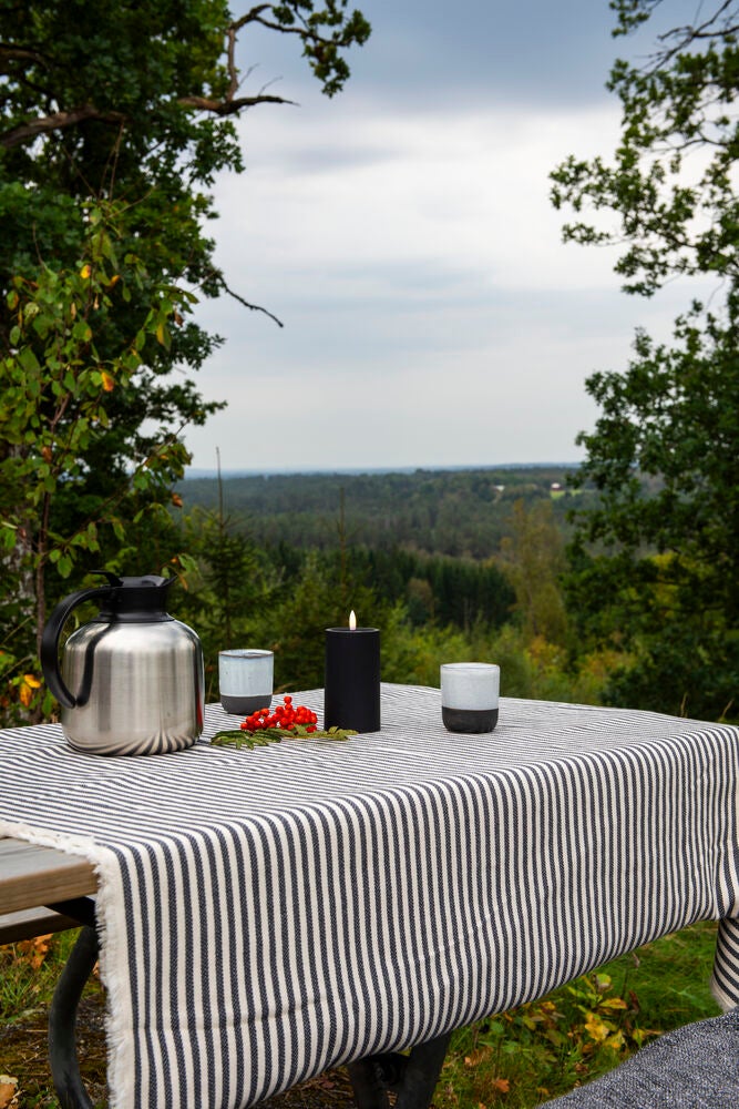 LED candle Beige 12cm 2xAA