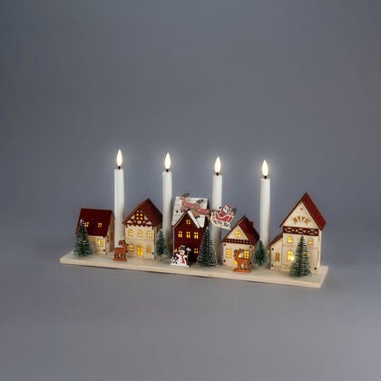 Silhou.-Leuchter LED B/O