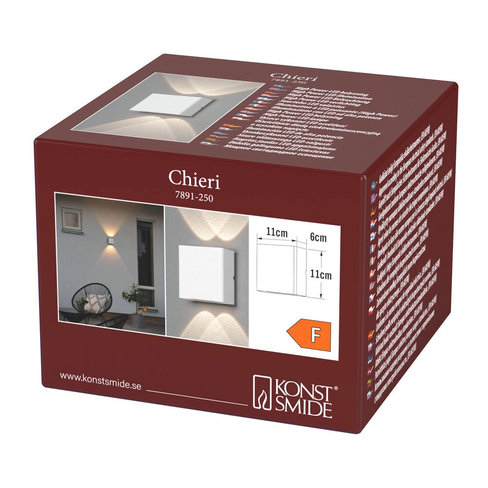Chieri Wall Light LED White