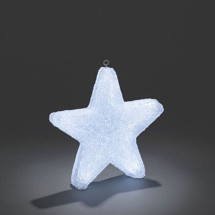 Acrylic star 5 point, 42 LED