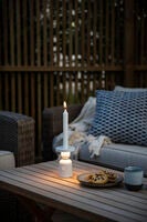 Nantes bordslampa USB Vit