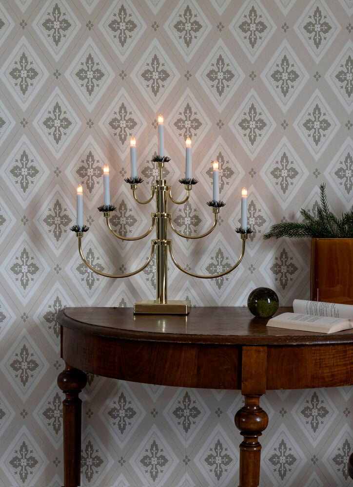 Elljusstake 7lj metall förmäss