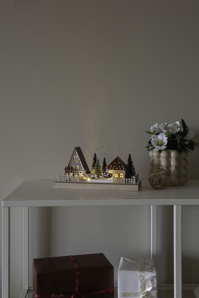 B/O Wood Silhouette 4 LED