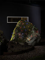 LED Lichternetz, mit bunten