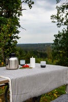 LED candle Beige 12cm 2xAA