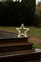 Acrylic Double- X-mas Stars